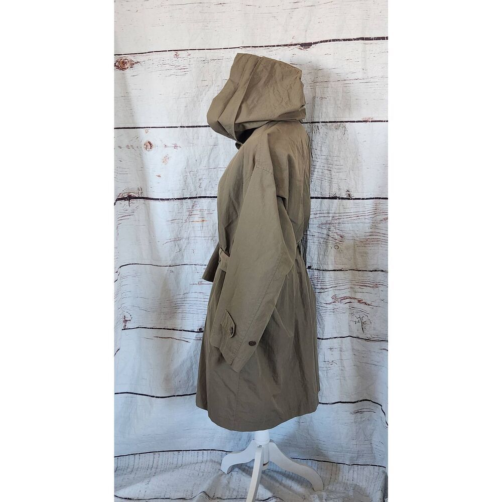Issey Miyake Vintage Oversized Hooded Windcoat Size Small - Picture 4 of 7